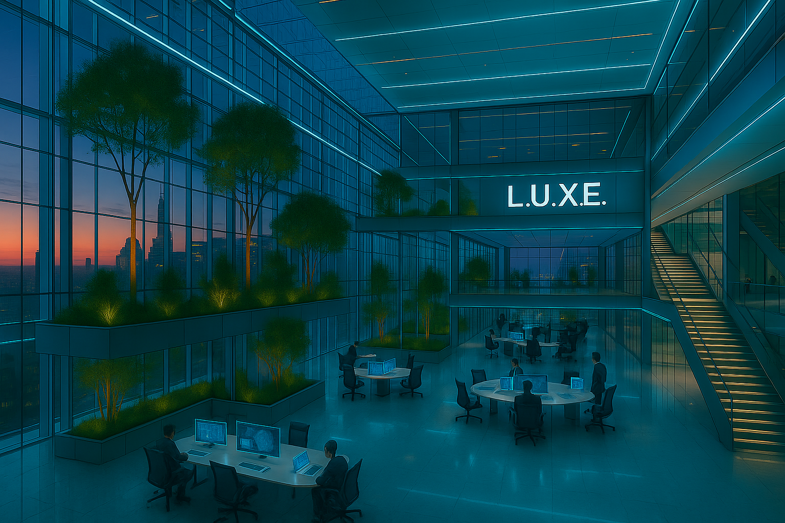 L.U.X.E. office ambience